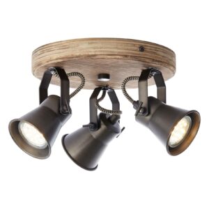 Takspotlight Seed, 3 lampor, svart