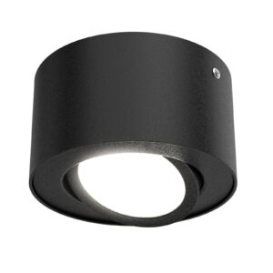 LED-takspotlight Tube 7121-015 i svart