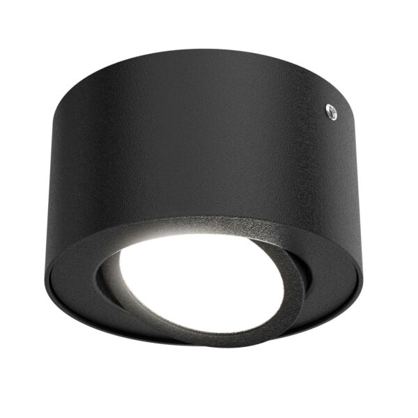 LED-takspotlight Tube 7121-015 i svart