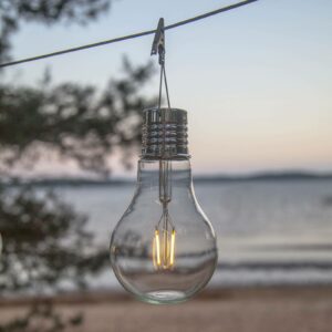 LED-solcellslampa Fille, dekorationsbelysning