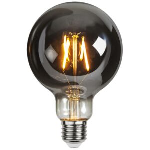 LED-globlampa E27 1,8W Plain Smoke 2 100 K Ø 95 mm