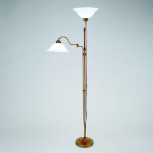 Tvåarmad uplightlampa Gustav