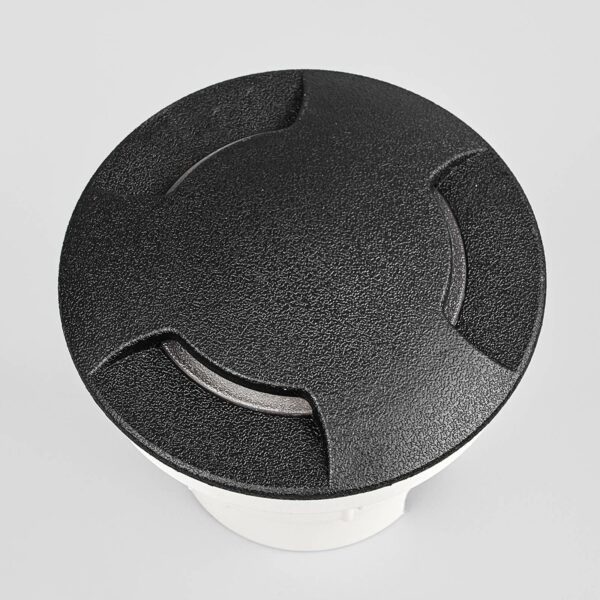LED-markinbyggnadslampa Ceci 120-3L svart CCT