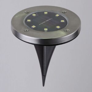 Soldriven LED-markspettslampa 33414, svart