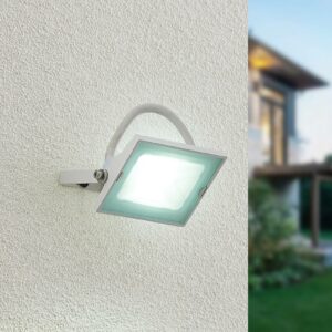 Lindby Aine LED-utomhusspot vit 7,4 cm