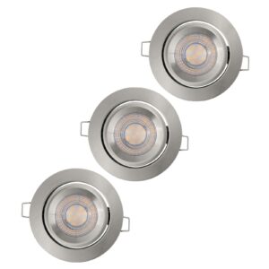 LEDVANCE Simple Dim LED-spot 3-set alu