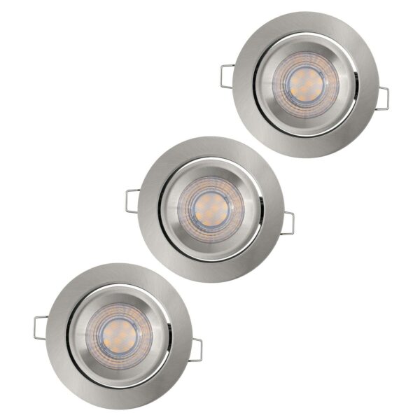LEDVANCE Simple Dim LED-spot 3-set alu