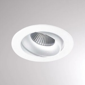 Kalio LED-inbyggnadslampa rund 2 700 K 24° vit