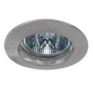 Premium SECURE NV-inbyggnadsspot, borstat järn