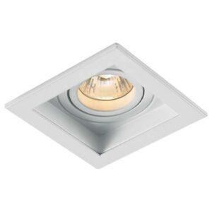 Modern downlight Sulima, vit-vit