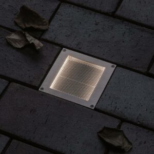 Paulmann Brick LED-golvinbyggnadslampa, 10 x 10 cm