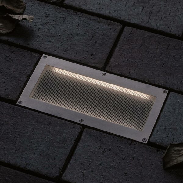 Paulmann Brick LED-golvinbyggnadslampa, 10 x 20 cm