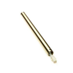 Förlängningsstång 30,5 cm, sidenmatt mässing