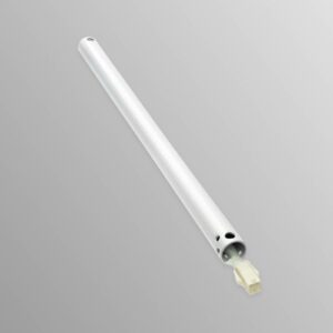 46 cm förlängningsstång, vit