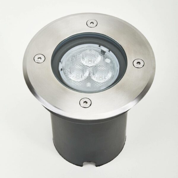 IP67 - LED-infälld markspot Ava, rund