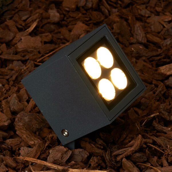 LED-markspettsptlight Charlie för utomhus, IP65