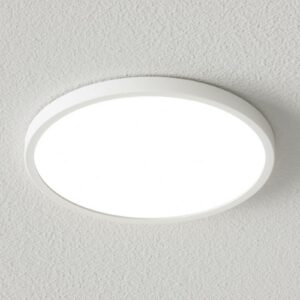 Dimbar LED-taklampa Solvie i vitt
