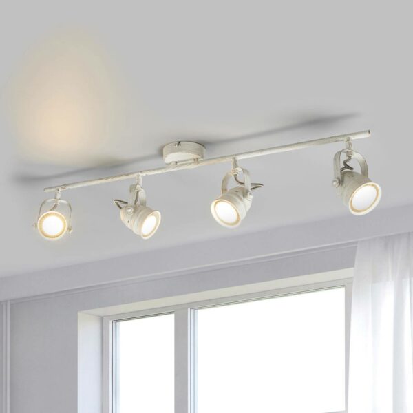 Vit LED-taklampa Leonor, GU10
